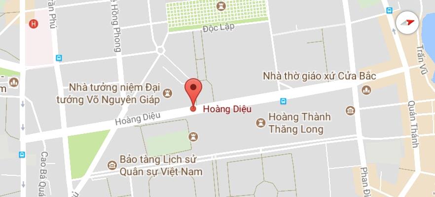 Đường Hoàng Diệu, quận Ba Đình, Hà Nội
